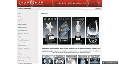 Desktop Screenshot of graveshamtrophycentre.com